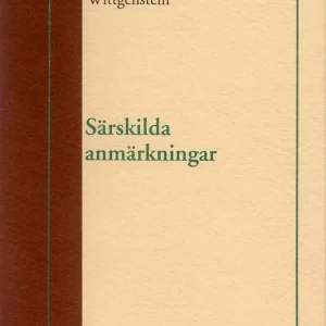 Särskilda anmärkningar