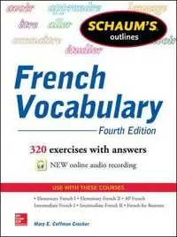Erbjudande Schaum's Outline of French Vocabulary