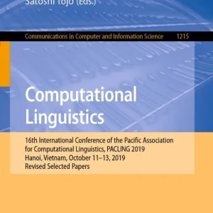 Bästa pris Computational Linguistics
