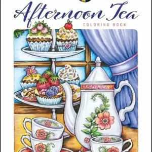 Creative Haven Afternoon Tea Coloring Book